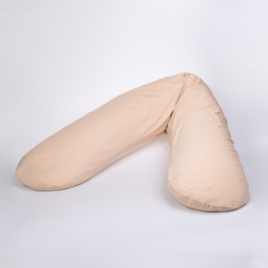 Voedingskussen - Theraline Original Voedingskussen Met Hoes - Cappuccino