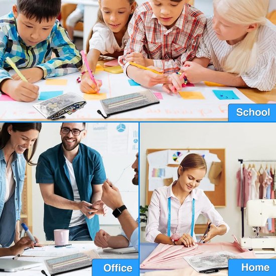 Inovra ® Handige Documentenmap Set met Ritssluiting voor Efficiënte