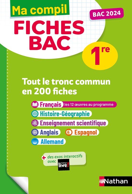 Toutes les matières 3e - Ma Compil fiches Brevet - Brevet 2024