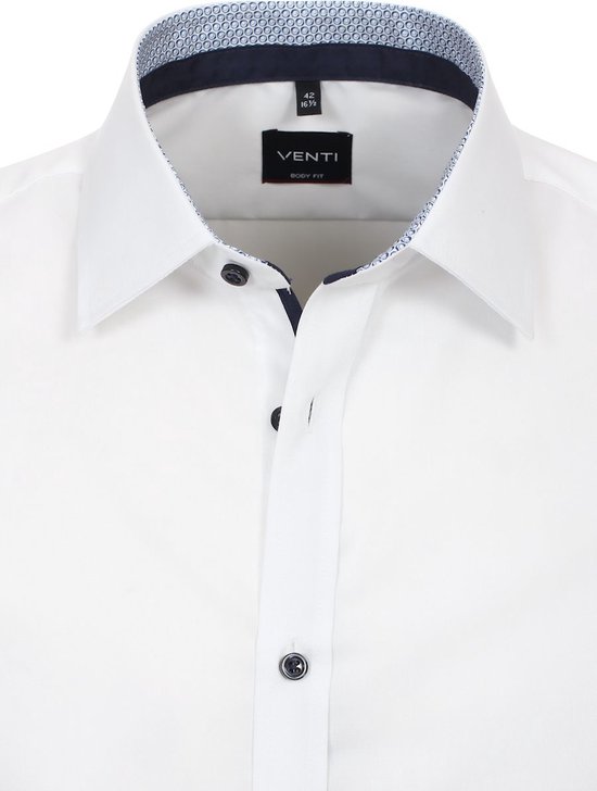 Venti Chemise Homme Sans Repassage Wit Body Fit 134024500-000 - L