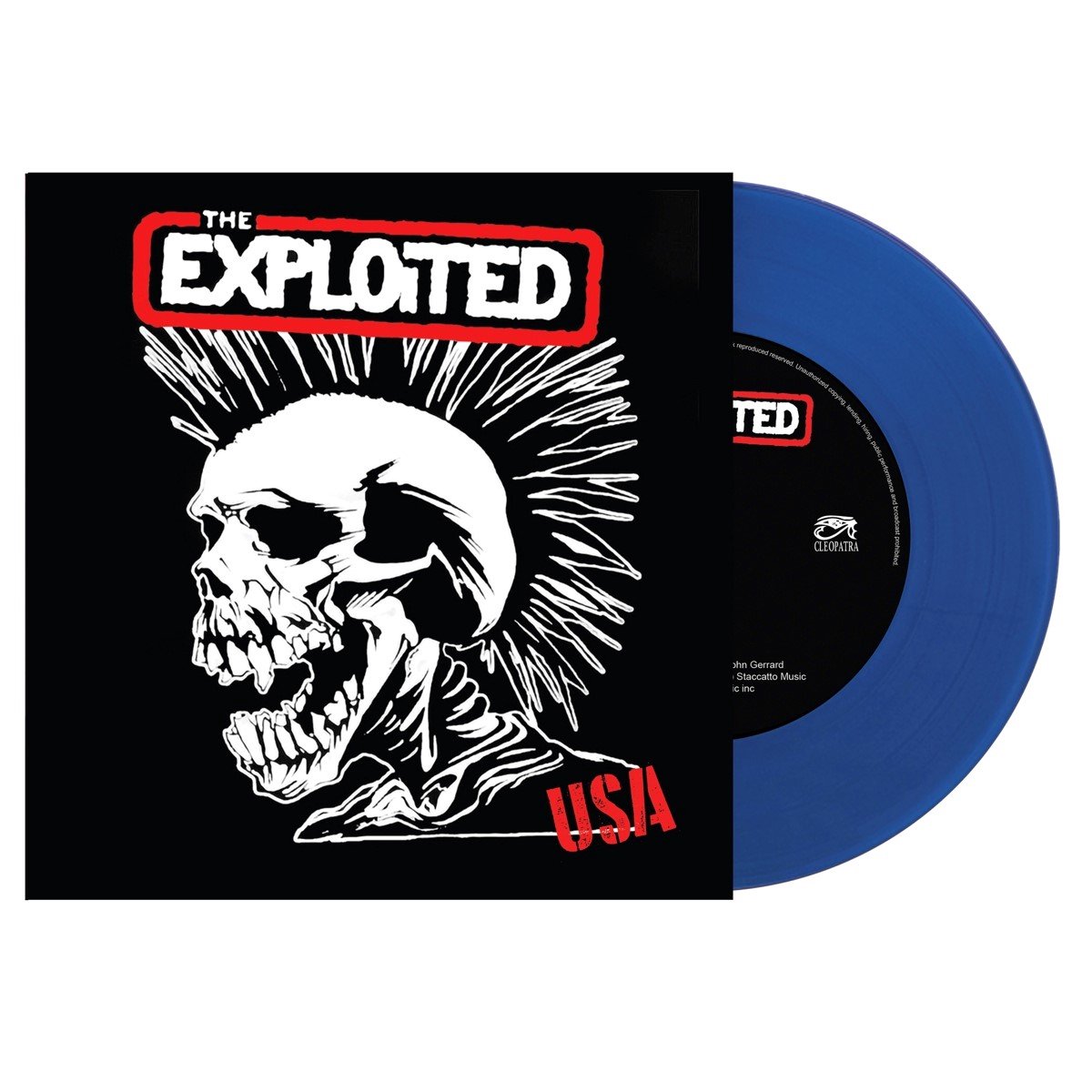 The Exploited - USA (7" Single) (Coloured Vinyl) (Limited Edition)