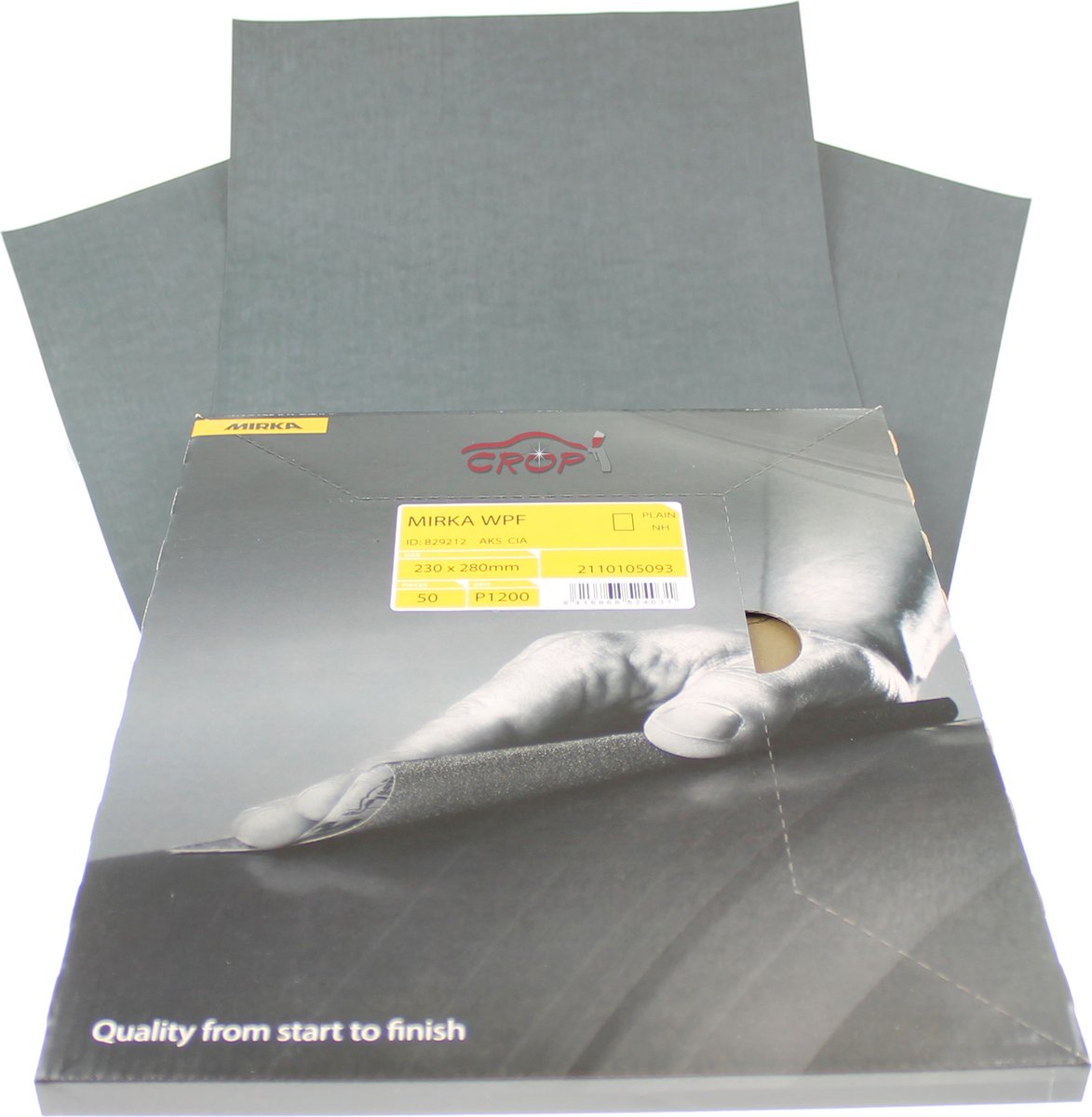 MIRKA Waterproof Schuurpapier 230x280mm - P400
