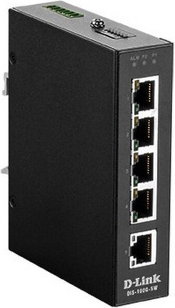 D-Link DIS-100G-5W Netwerk switch RJ45 5 poorten
