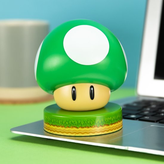 Super Mario Bros: 1 UP mushroom - Nachtlampje van super-mario — afbeelding 5
