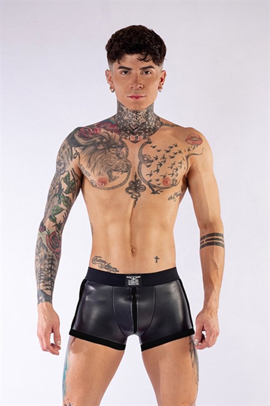 Mister B - Neopreen pouch short - Zwart - XS