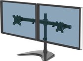 Fellowes Seasa monitor arm - dubbel 2 schermen - vrijstaand - zwart