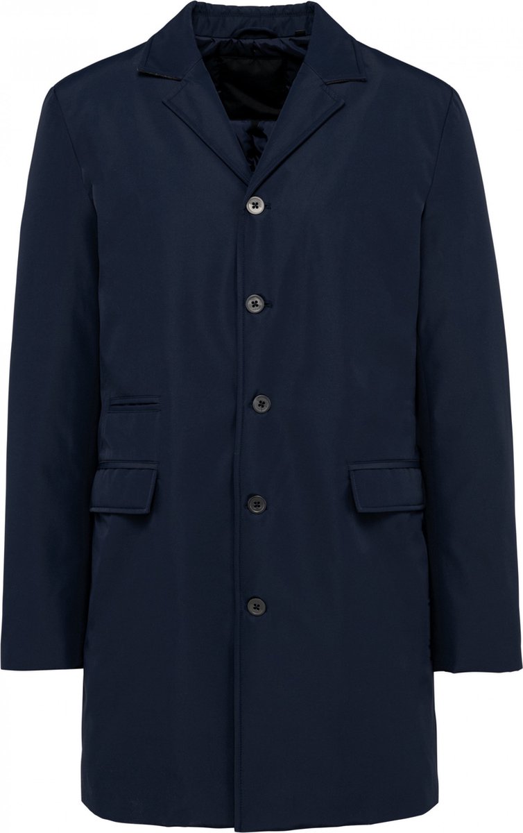 Kariban Premium Gestructureerde trenchcoat voor heren PK602 Deep Blauw