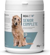 ReaVET - Senior Complete voor Honden - Vitaliteit & Wendbaarheid op oudere leeftijd - Voor oudere Honden & Senioren‎‎ - 250g