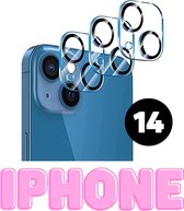 Iphone 14 - Camera lens protector - 9H Tempered Glass - screenprotector - beschermglas
