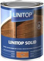 Linitop Solid houtbeits satijnglans oregon pijnboom 1 l