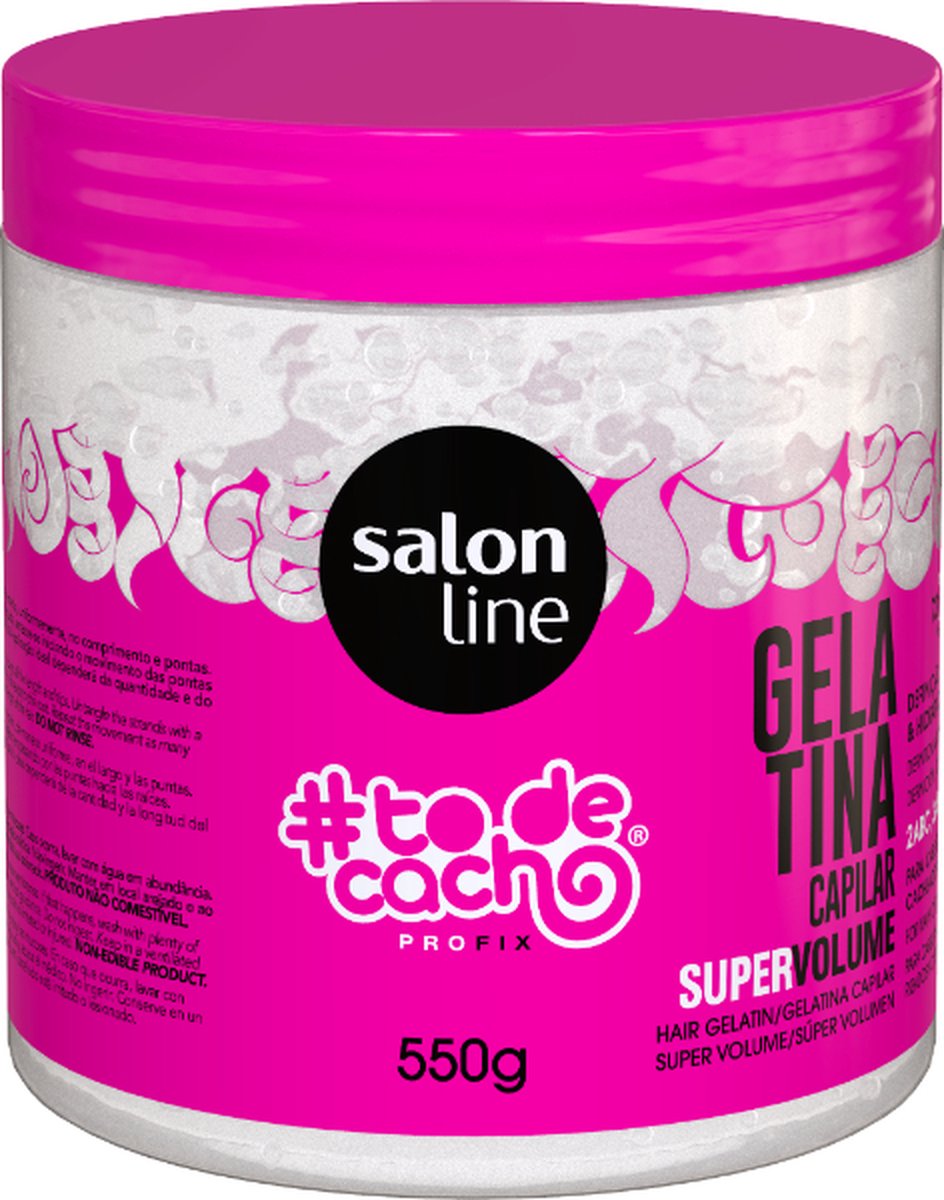 Salon Line #todecacho – Gelatina Super Volume 550g