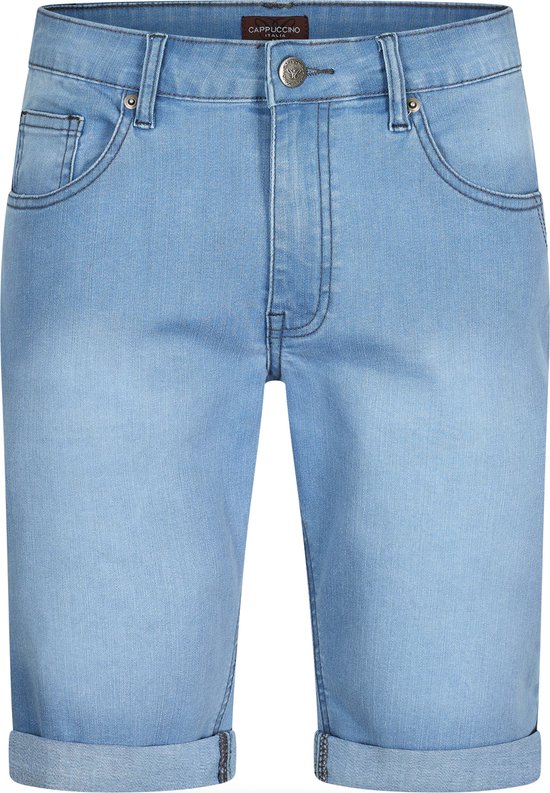 Cappuccino Italia - Shorts pour homme Denim Short Light Wash - Blauw - Taille XL