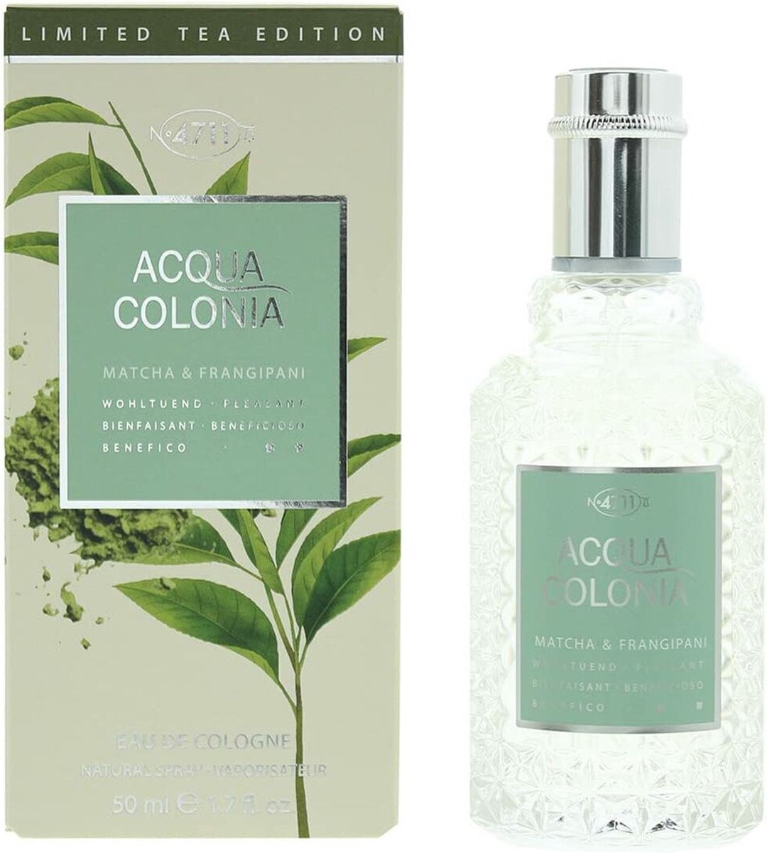 4711 Acqua Colonia Matcha & Fragipani Eau de cologne spray 50 ml