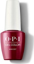 vernis à ongles Miami Beet Opi Rouge Intense (15 ml)