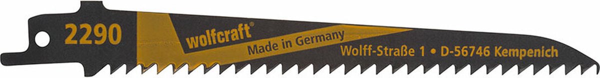 wolfcraft - Reciprozaagblad - Sabelzaagblad CV - 2290000