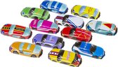 12 STUKS Speelgoed Auto's - Speelgoed Autootjes - Uitdeelcadeaus - Speelgoed voor Kinderen - Traktatie - 7CM