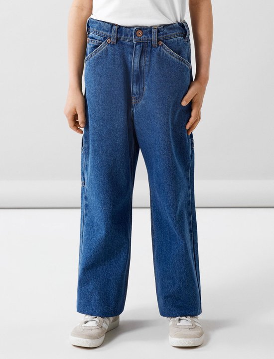 NAME IT Boy Jeans Straight Fit, blauw (light blue denim), 116 cm