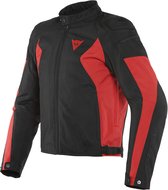 Dainese Mistica Tex Black Lava Red Motorcycle Jacket 46 - Maat - Jas
