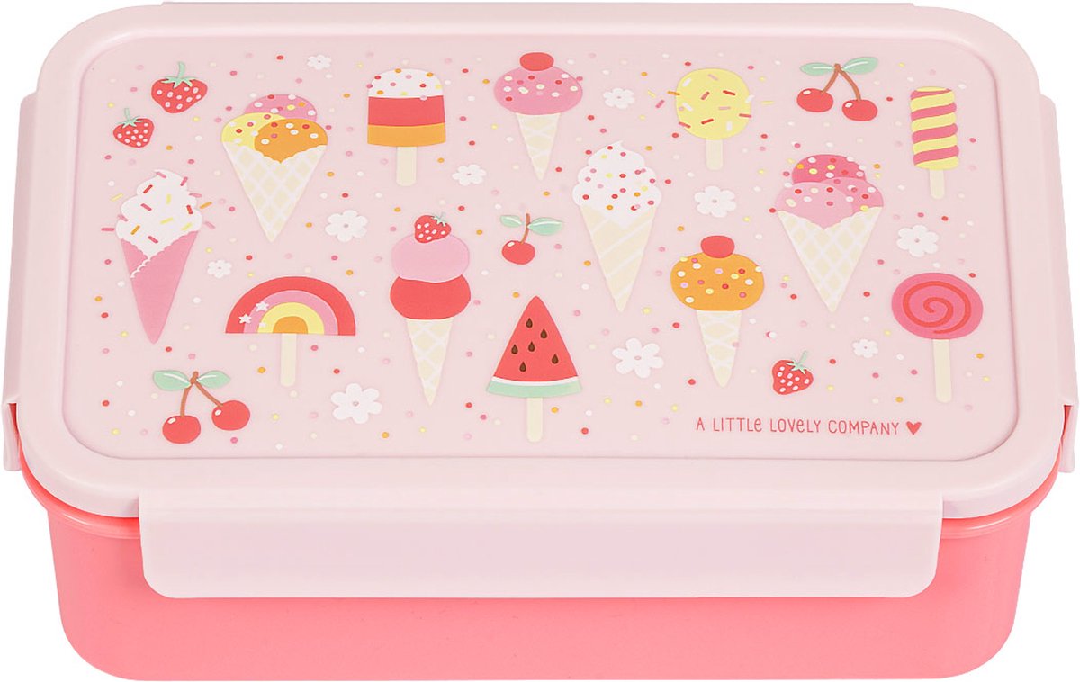 A Little Lovely Company - Bento brooddoos lunchbox broodtrommel - Ijsjes