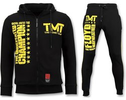 Exclusieve Trainingspak Heren - TMT Floyd Mayweather Set - Zwart