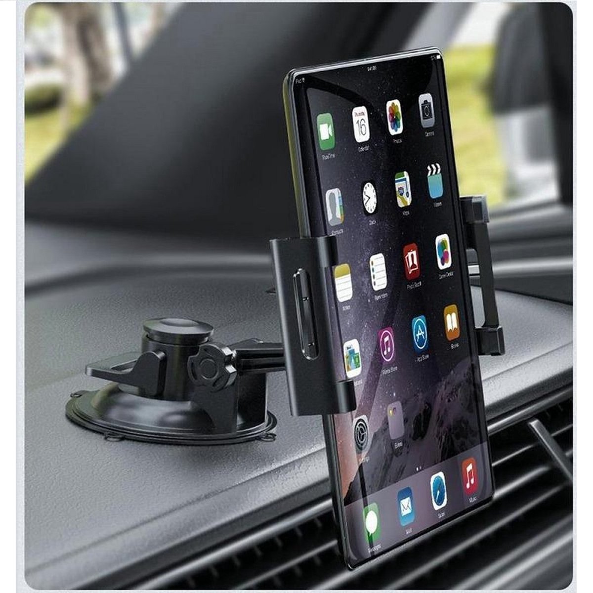 Oilcan Auto Tablet Houder Dashboard, Auto Zuignap