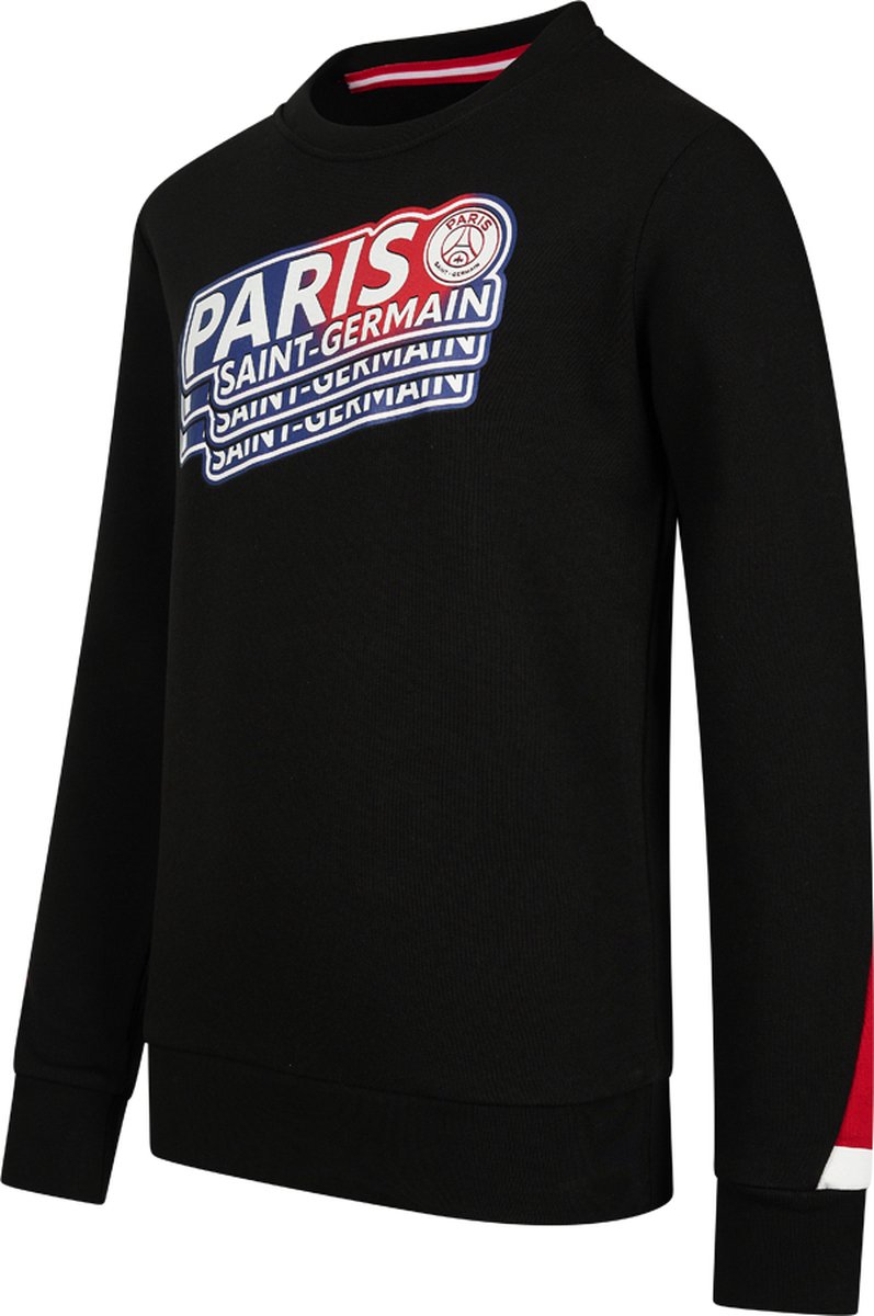PSG 'Paris' sweater voor kinderen - maat 128 - zwart - Unisex - trui