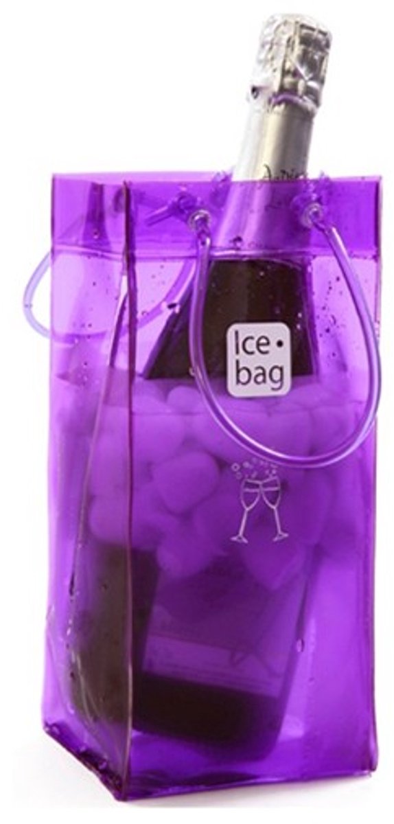 Ice bag Wijnglas Purple