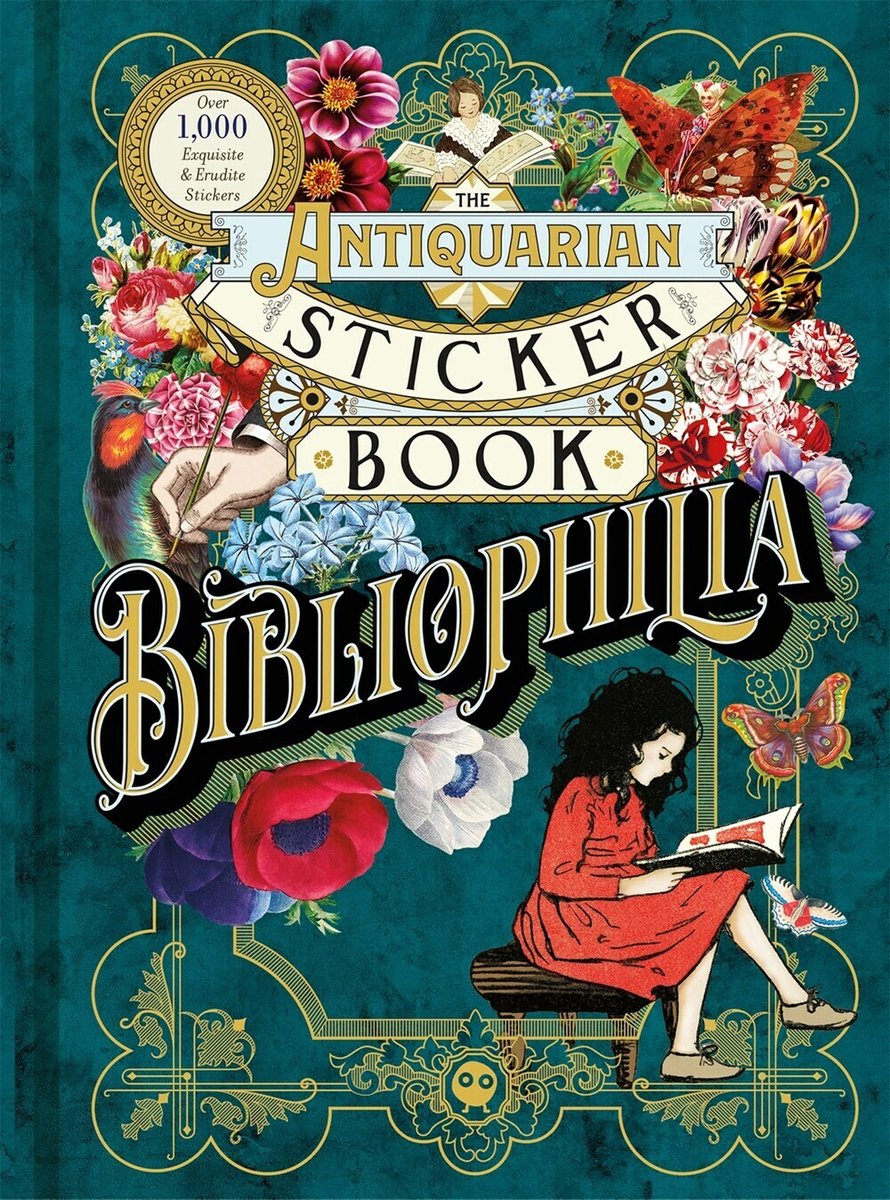 The Antiquarian Sticker Book Series-The Antiquarian Sticker Book: Bibliophilia - Odd Dot