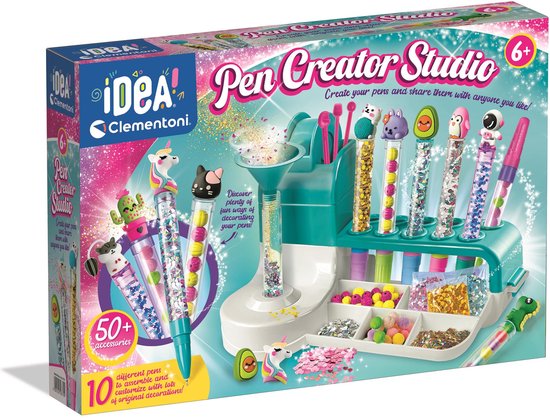 Clementoni iDea - Pennen Creatiestudio - Kawaii Glitterpennen