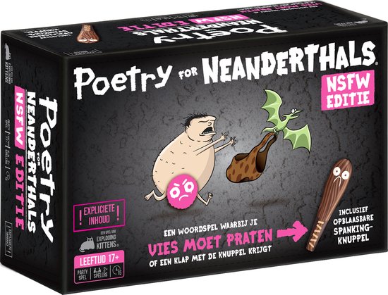 Foto: Poetry for neanderthals nsfw kaartspel