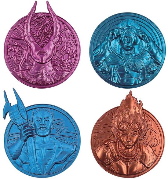 FaNaTtik Magic The Gathering - Medallion Set Planeswalkers Limited Edition Verzamelobject - Multicolours