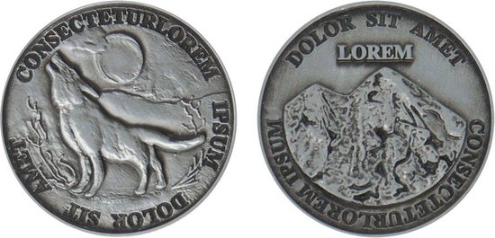 FaNaTtik Resident Evil Verzamelobject Collectable Coin Currency Limited Edition Zilverkleurig