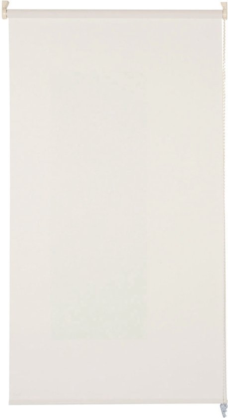 INSPIRE - zijrolgordijn zonwering - B.120 x 250 cm - WIT LINNEN - lichtbeige - raamgordijn
