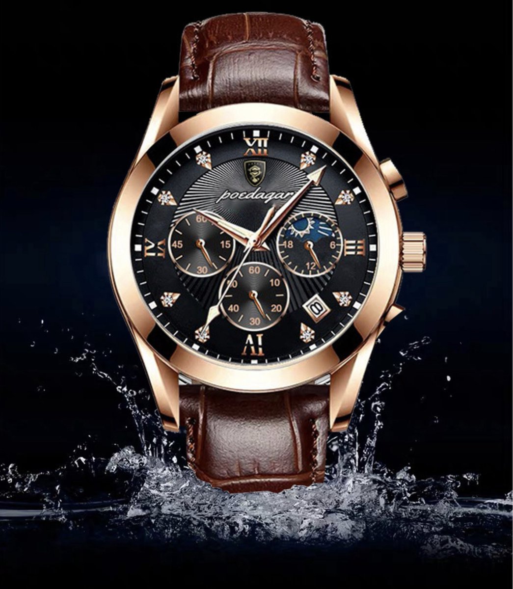 Herenhorloge Skytraveller Quartz met chronograaf 44 mm HB1514153