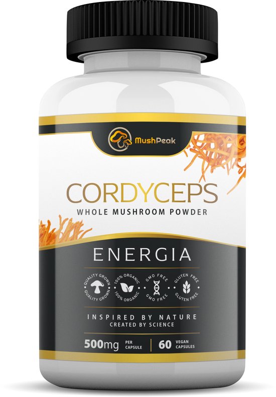 CORDYCEPS 500 Mg KAPSELN, 60 St KAP main image 1