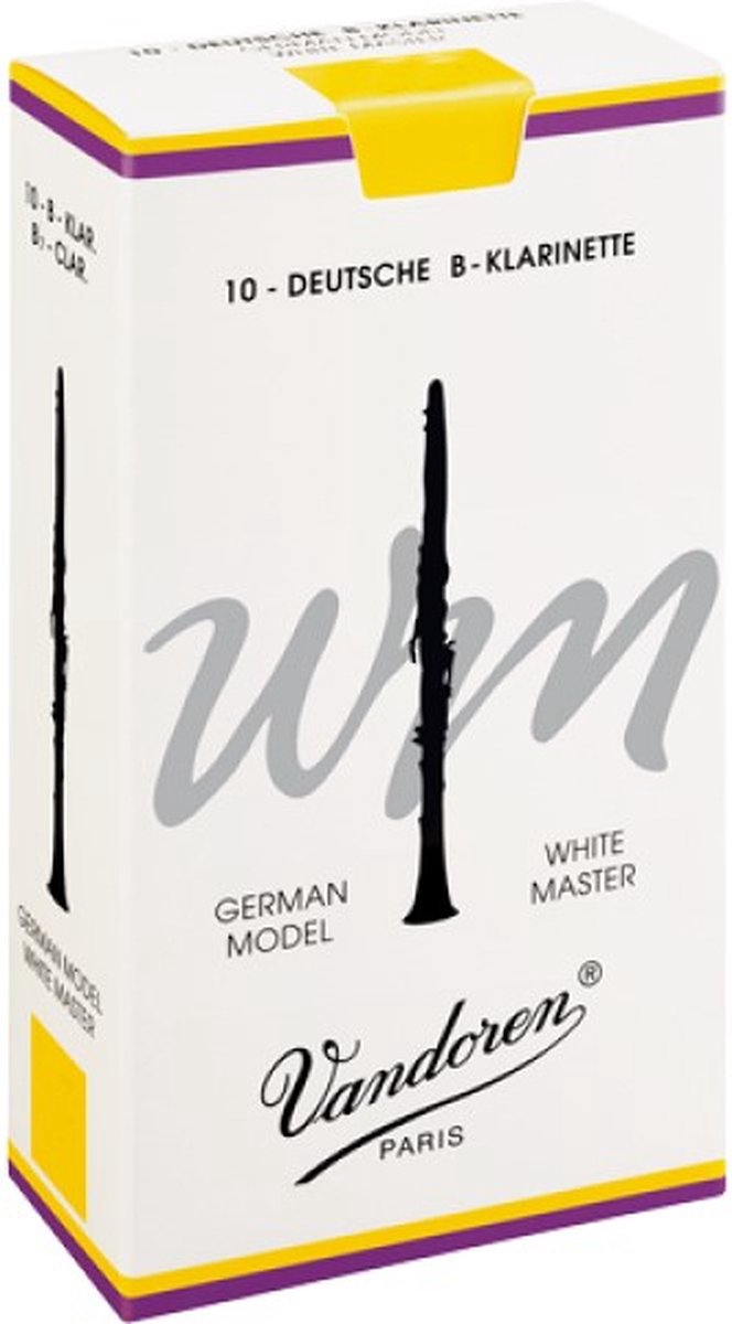 Vandoren 2 White Master Traditional rieten Bb klarinet
