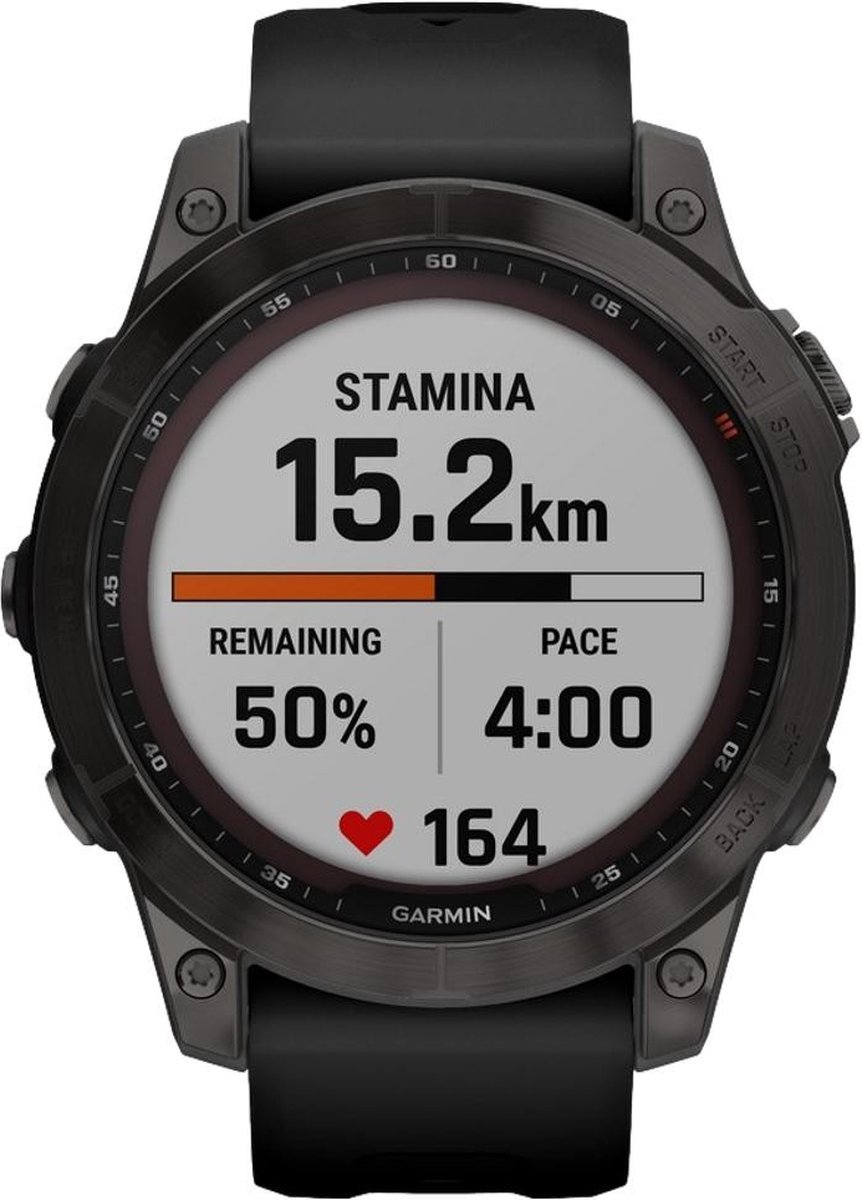 Achat Montre connectée Garmin fenix 5X Plus Sapphire grise avec