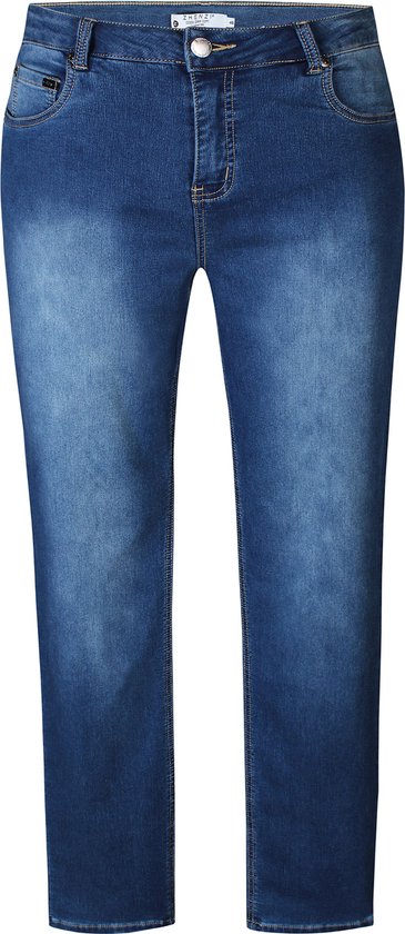 Zhenzi spijkerbroek blauw maat 46