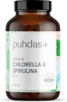 Premium Chlorella & Spirulina Tabletten