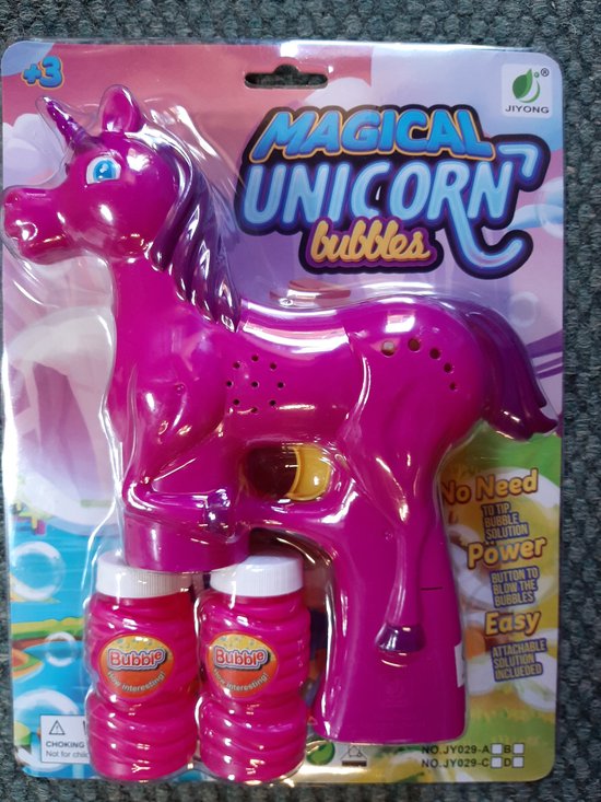 Foto: Unicorn bellenblaas pistool