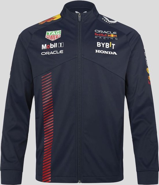Oracle Red Bull Racing Teamline Softshell Jas 2023 XS - Max Verstappen Jas -