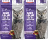 K9 Laboratories Voedingssupplement voor katten - Bij angst en stress - Bevat L-tryptofaan, valeriaan, hennepzaadolie - Set van 2 - antistress middel kat