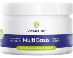 Vitakruid Multi Basis Vegan Poeder - 163 gr