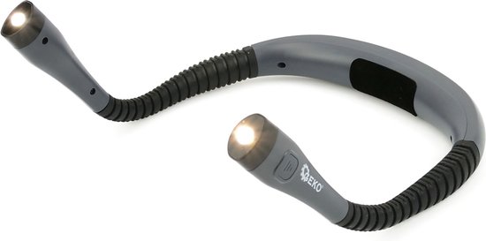 GEKO Multifunctionele LED nekverlichting - Flexibele armen - Instelbare lichtintensiteit - USB-C oplaadbaar van Geko — afbeelding 3