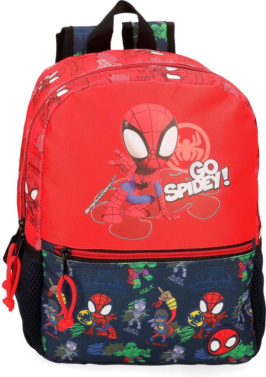 Marvel Spider-man Go Rugzak Junior Rood/zwart