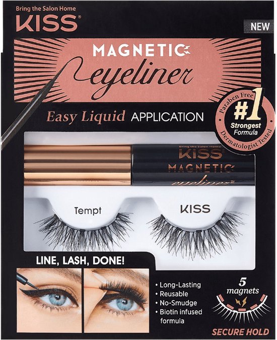 KISS Eyeliner & Lash Kit Tempt