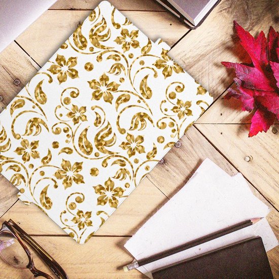Lenovo Tab P11 Gen 2 Tablet Cover Gouden Bloemen