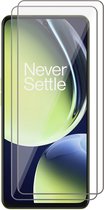 Screenprotector geschikt voor OnePlus Nord CE 3 Lite - 2x Gehard Glas Screen Protector GlassGuard
