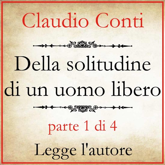 Della solitudine di un uomo libero - cover