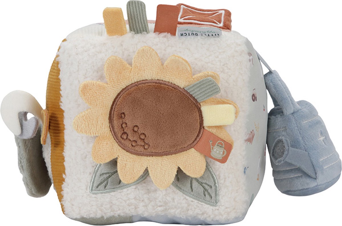 Little Dutch - Activiteitenkubus - Little Farm - baby speelgoed — afbeelding 2